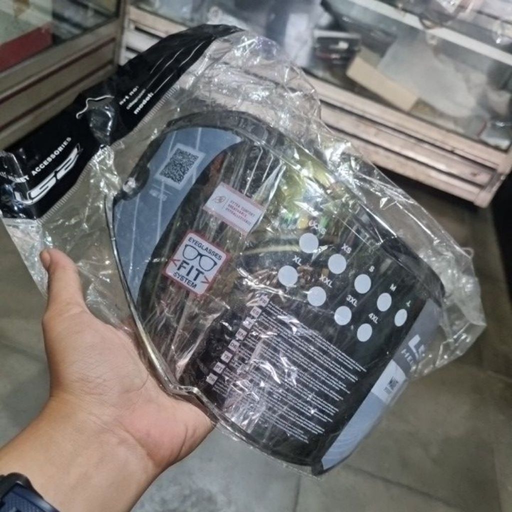 KACA VISOR LS2 VALIANT 2 FF900 IRIDIUM SILVER