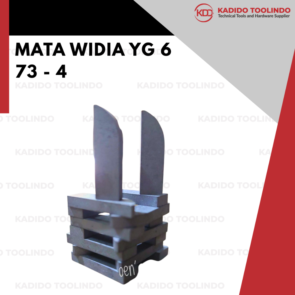 Mata Widia YG 6 merk Great Wall Type 73-4 Mata Bor Sumur Betel Bubut Widia