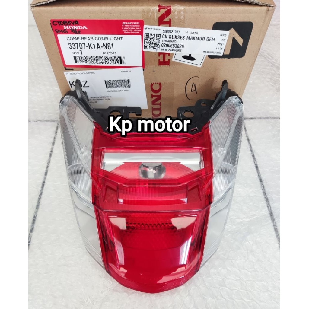 Stop lamp reflektor lampu rem belakang beat deluxe gen 2 2025 original