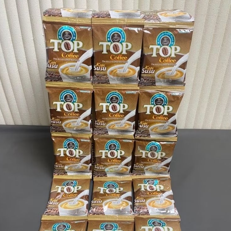 

24pcs/36pcs Kopi TOP COFFE 3in1 (31gram) Robusta Coffe
