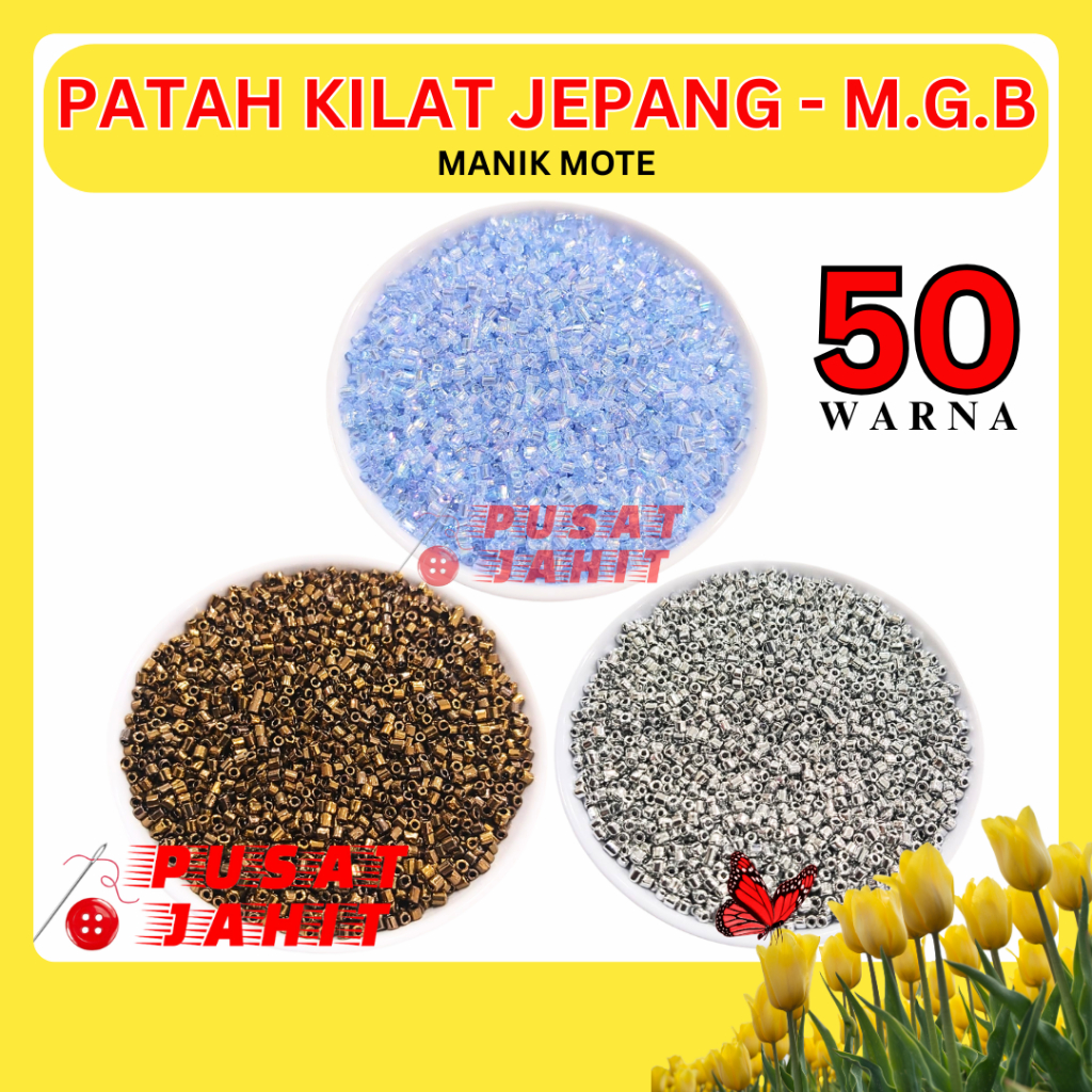 PATAH JEPANG MGB - Mote Manik Mutiara Pasir Payet