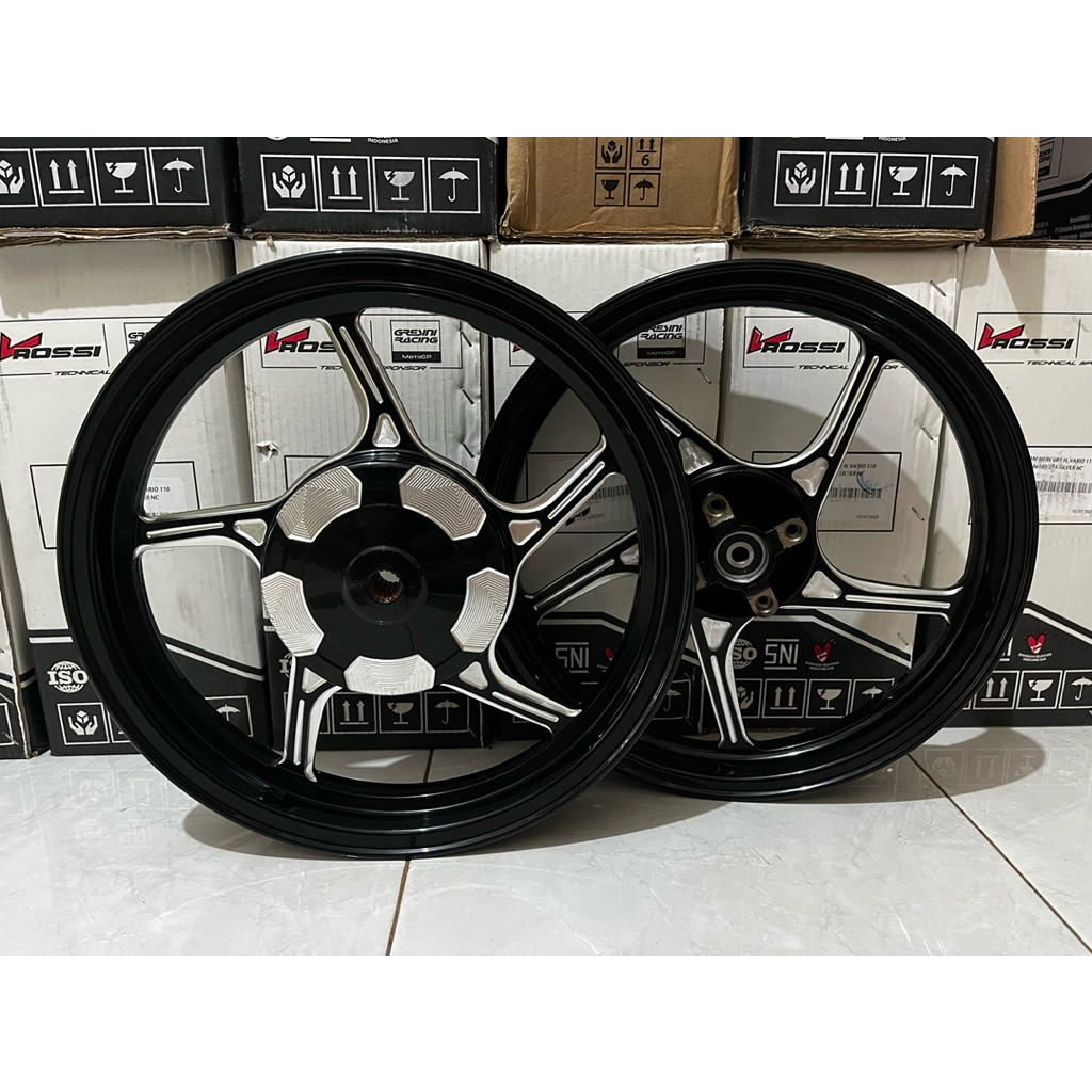Velg racing Vrossi Prime x untuk motor Mio ring 14x185/215