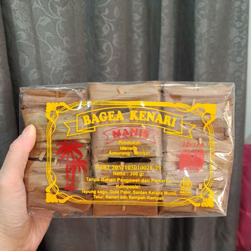 Bagea Kenari Makassar Manado Sheren Mu 300gr