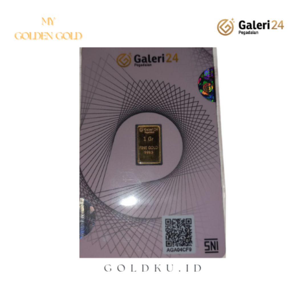 Logam Mulia Galeri24 1 Gram Galeri24 1 Gram Cericard 2025