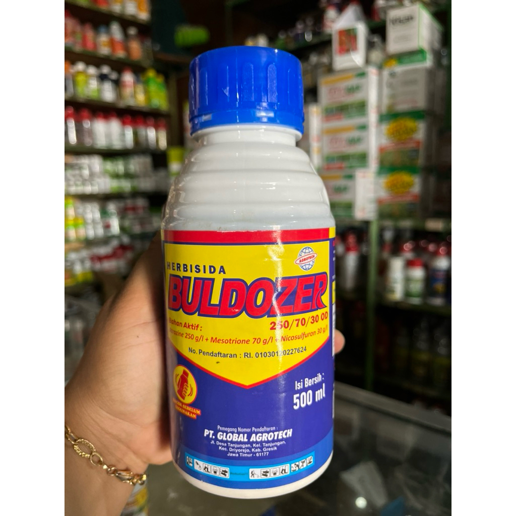 HERBISIDA  SELEKTIF JAGUNG BULDOZER 250/70/30 OD (original ) asli- 500ML