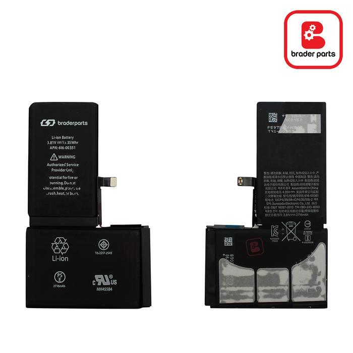 BraderParts Baterai iPX – Battery iPhone X Pengganti Original | Daya Tahan Prima & Aman
