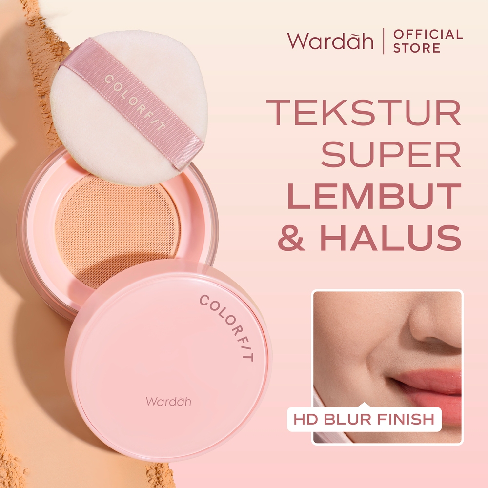 NEW WARDAH Colorfit HD Blurify Loose Powder - Bedak Tabur Tahan Lama 16 Jam Oil Control Tahan Minyak