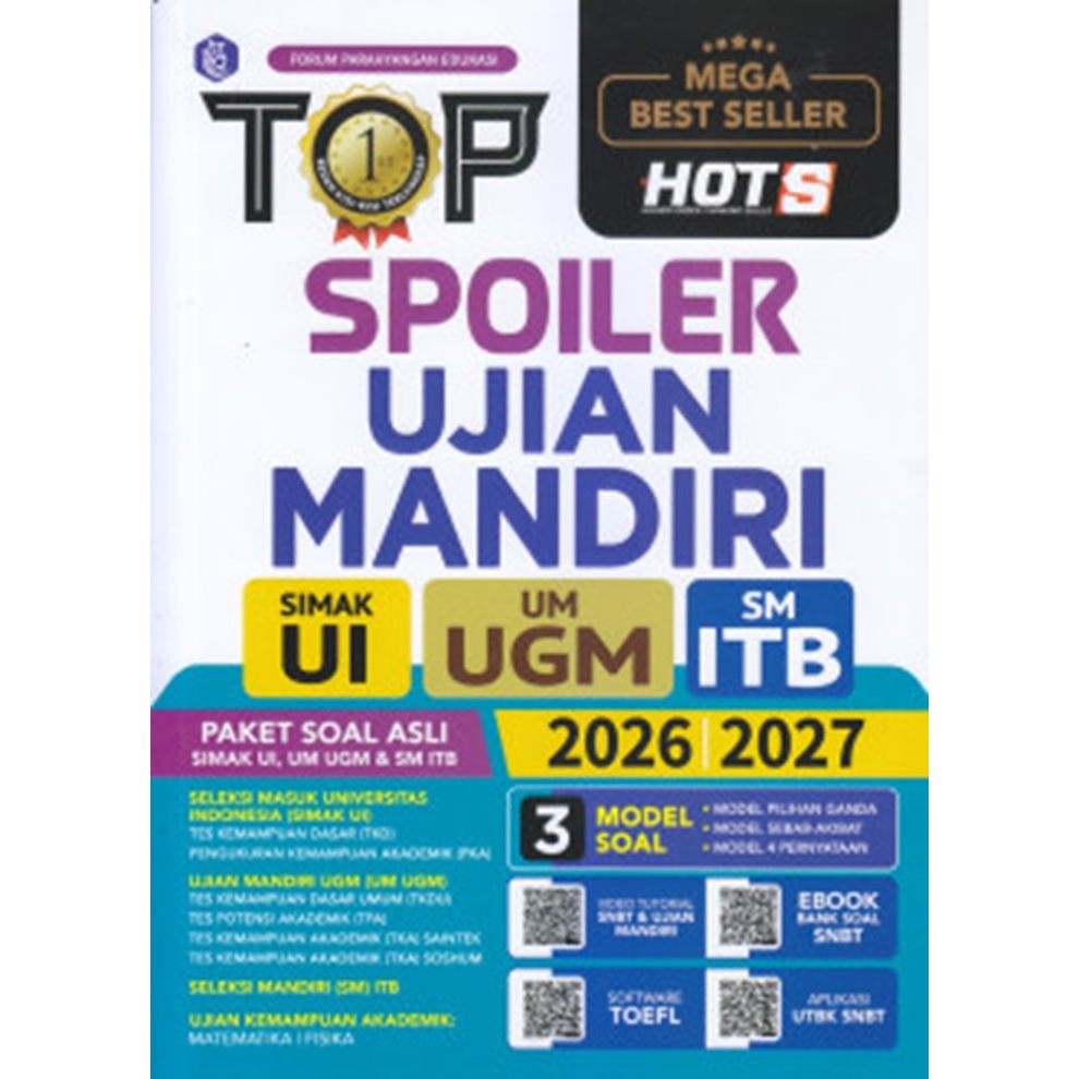 Top Spoiler Ujian Mandiri Simak UI, UM, UGM, SM, ITB