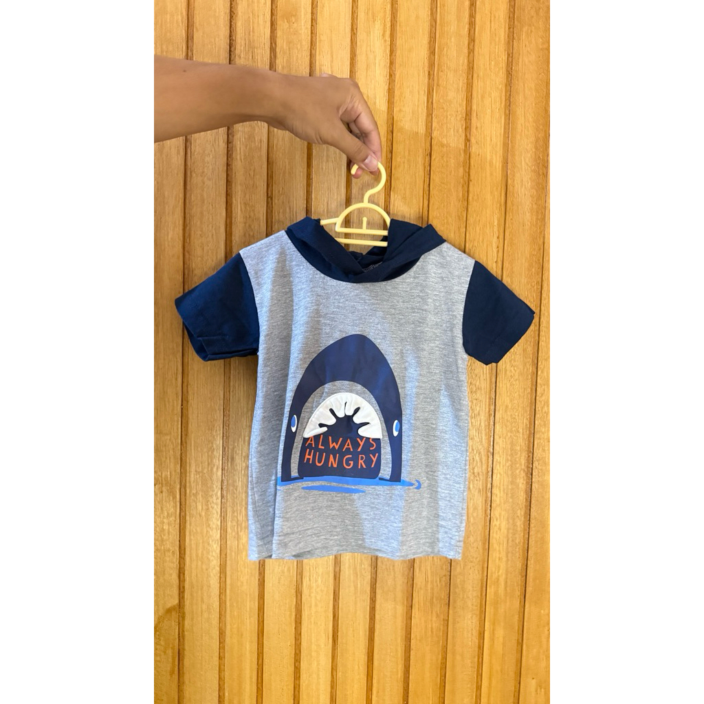 Preloved - NZ Bear Baju Atasan Top Hoodie Anak Laki-Laki