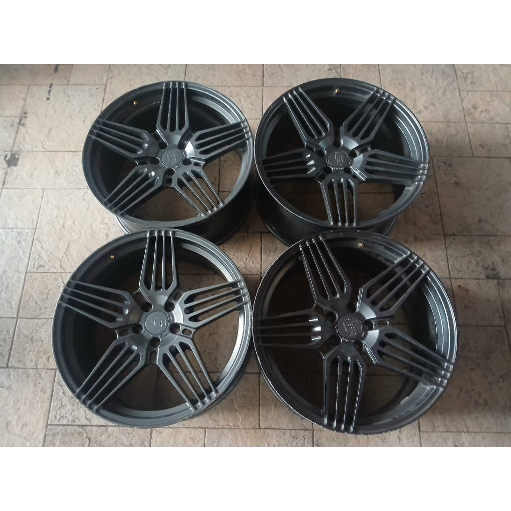 READY VELG MOBIL BEKAS RFG CK-04 HSR R20 X9/10 PCD 5X112 ET32/39 WARNA GREY