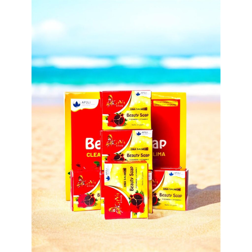 sabun griya beauty netto 20gr dna salmon beauty soap