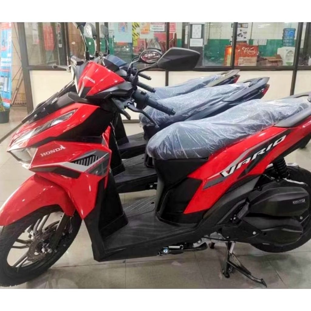 STRIPING LIS STICKER HONDA NEW VARIO 125 TAHUN 2022 MERAH STIKER VARIO MERAH 2022