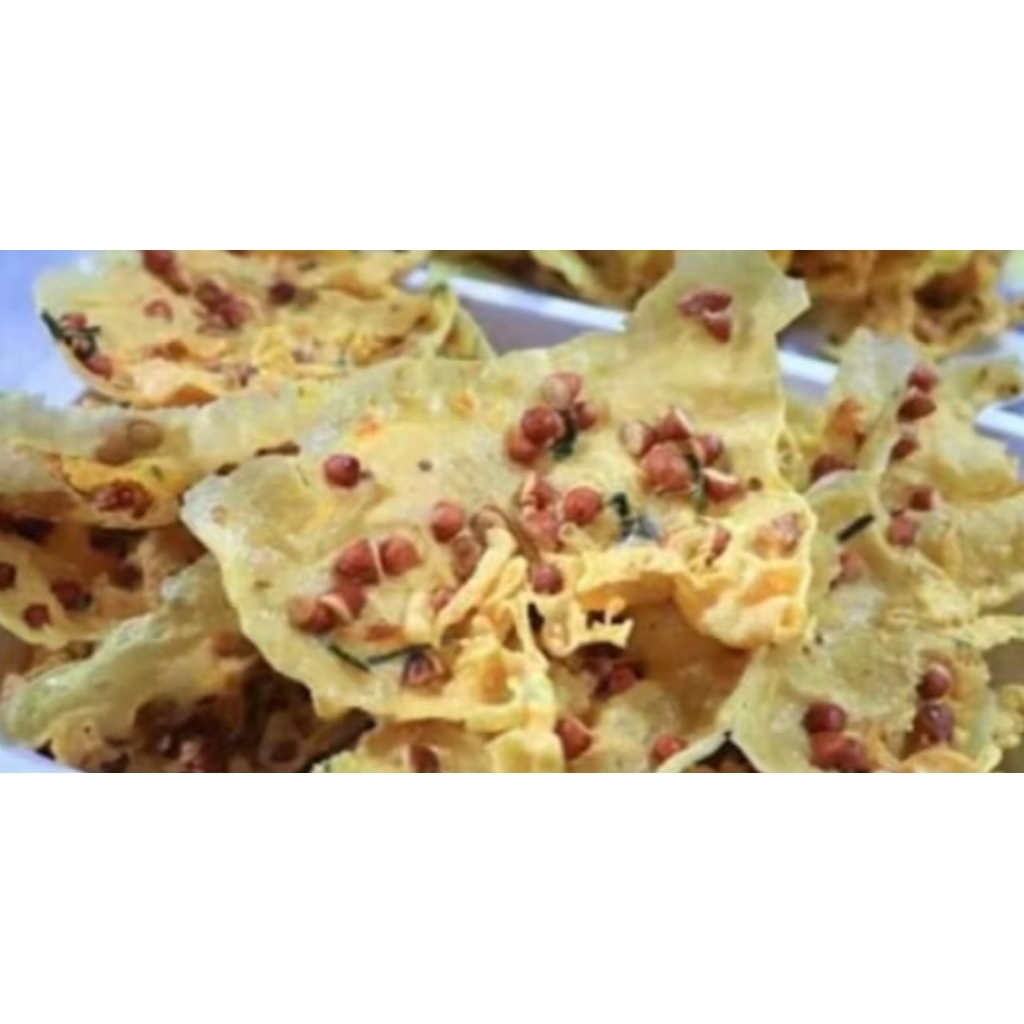 Peyek kacang tanah kemasan toples 5 liter