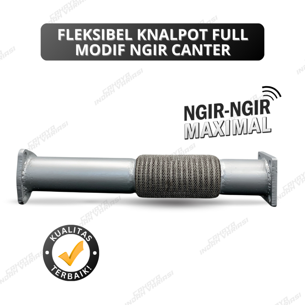 Flexible Knalpot Full Modifikasi Suara Ngir Truk Canter PNP Tinggal Pasang Material Pipa Gas