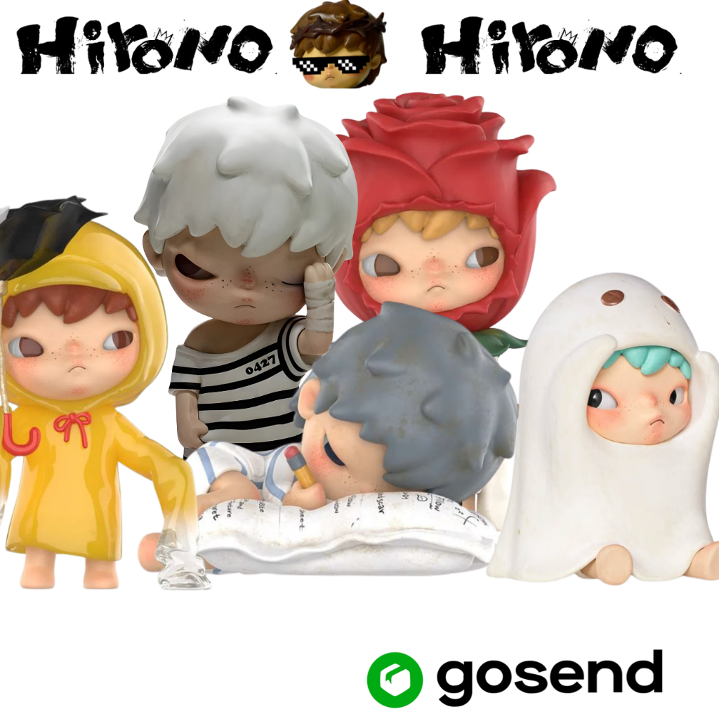 READY STOCK HIRONO - ORIGINAL PROTETOR MANACLE DRIFTER RAGPICKER ROBOT POEM LOOSE FISH PERSONA KUNGF