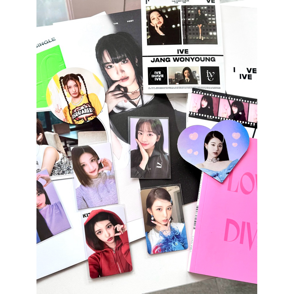 IVE ALBUM, AFTER LIKE, LOVE DIVE, I'VE IVE, PHOTOCARD, COLLAB, PHOTO, STICKER, POSTER, TERMURAH SEIN