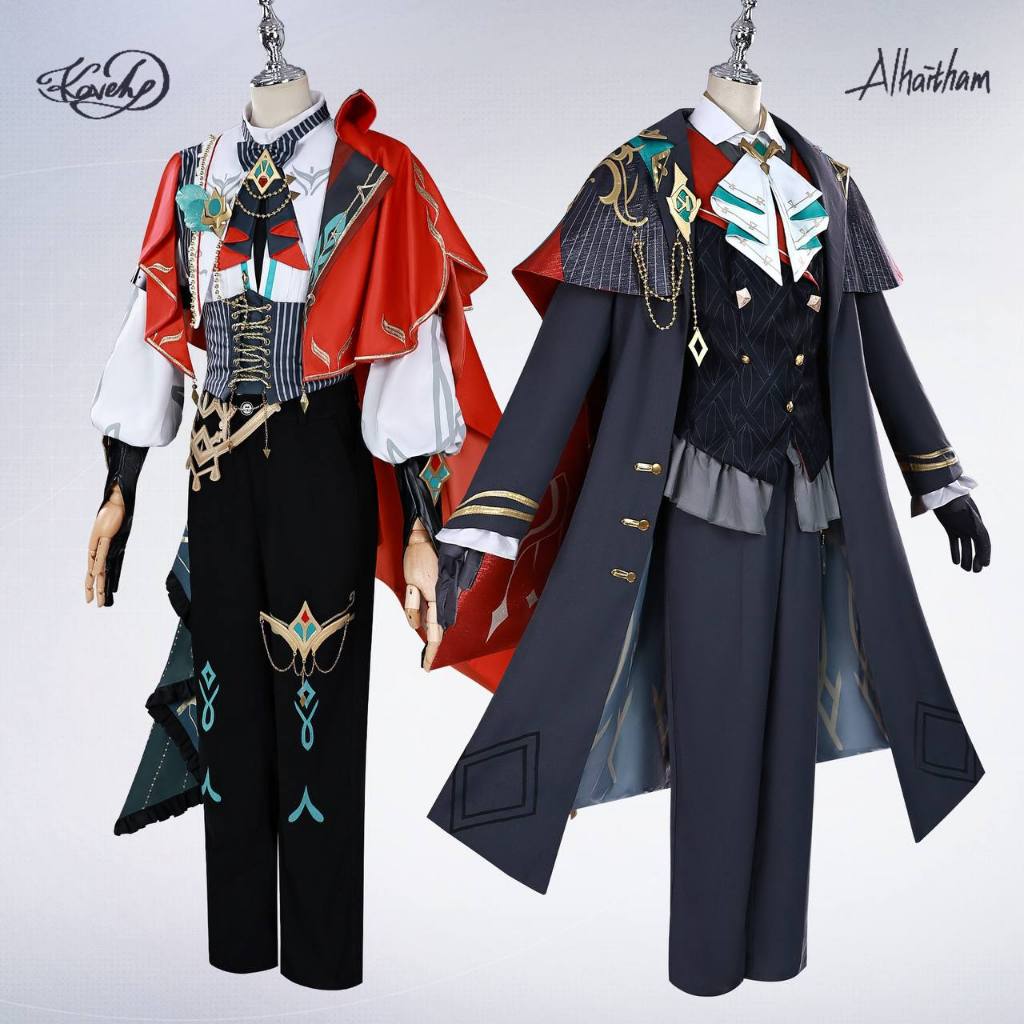 MIUMIU COSPLAY - KOSTUM ALHAITHAM KAVEH  - GENSHIN IMPACT ALHAITHAM X KFC