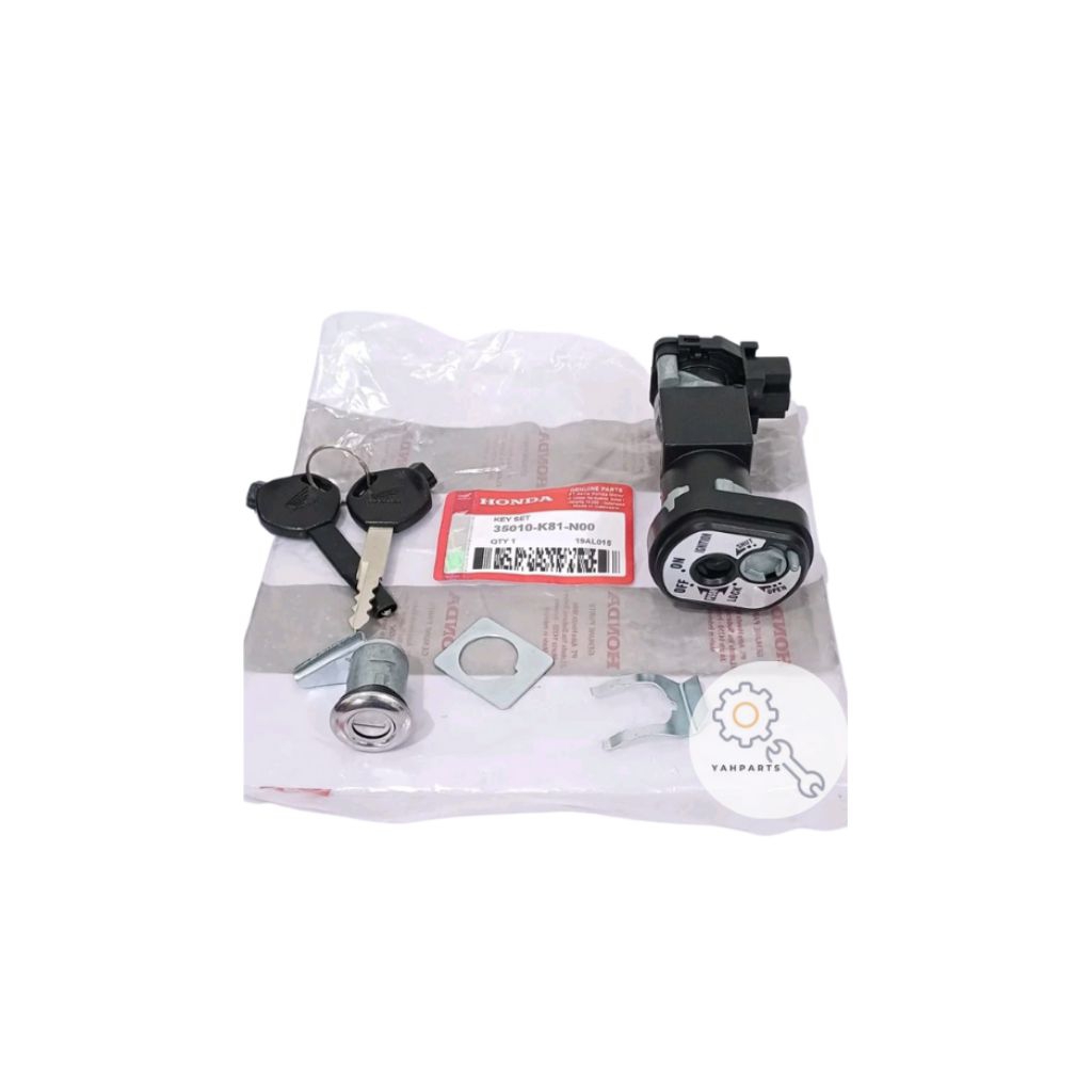 KUNCI KONTAK BEAT FI 2017 / KUNCI KONTAK BEAT FI INJECTION / KUNCI KONTAK K81 / KEY SET BEAT FI 2017