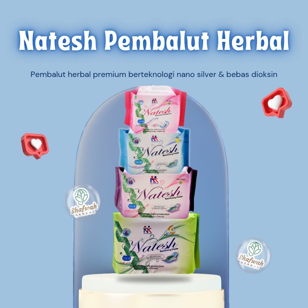 NATESH PEMBALUT HERBAL / NATESH KK ORIGINAL / NATESH MALANG