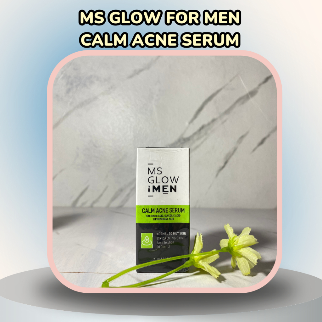 (preloved) ms glow men calm acne serum