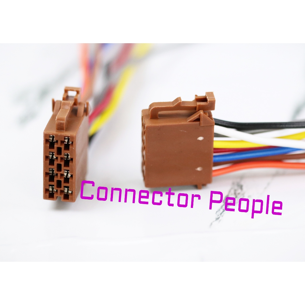 PNP Soket Tape Double Din Head Unit ISO Power Speaker Tape Mobil