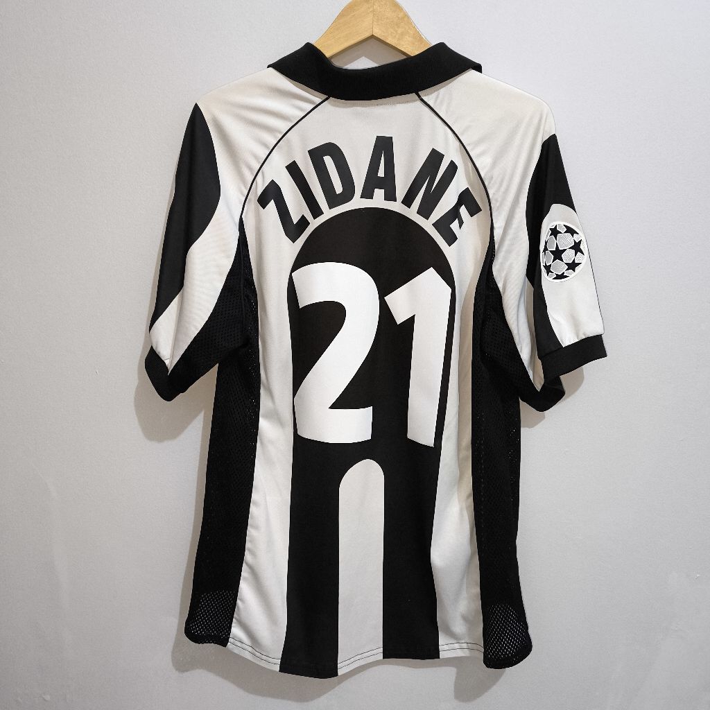 Juventus 97/98 Centenary Home Jersey Zidane sz L