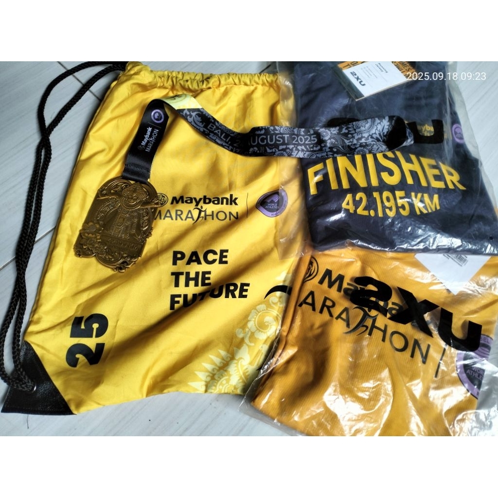 Package Jersey n Medal Maybank Marathon 2025