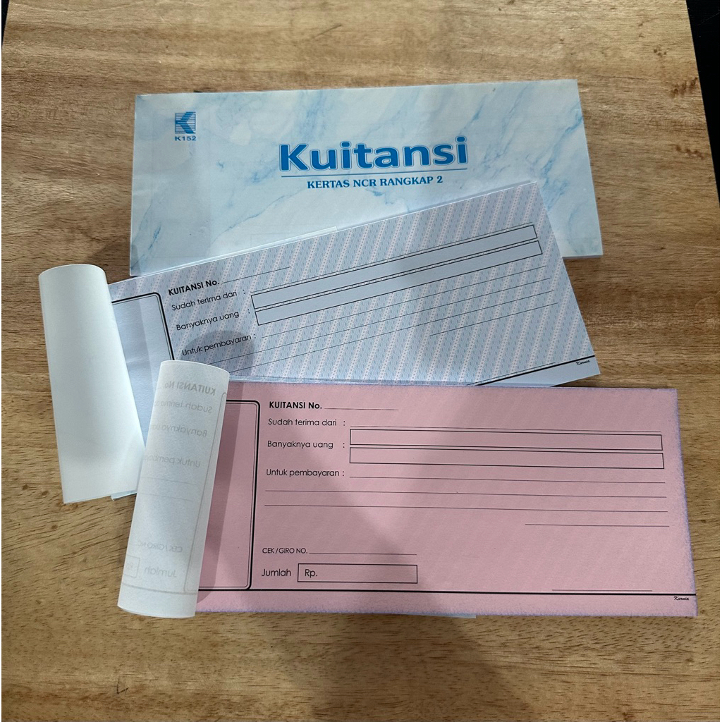 KWITANSI KANTOR/TOKO (RANGKAP 2)