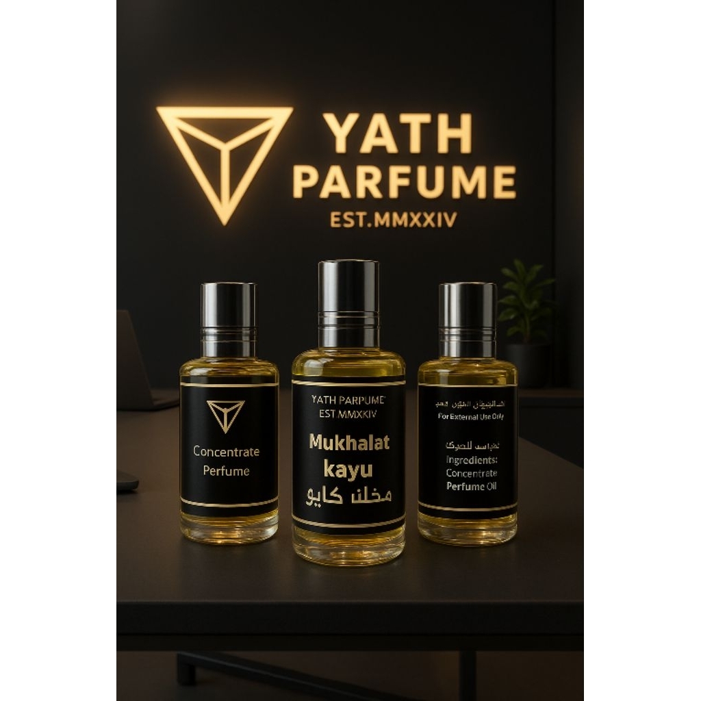 Parfume Roll On 12 Ml Yath Parfume - Mukhalat Kayu .