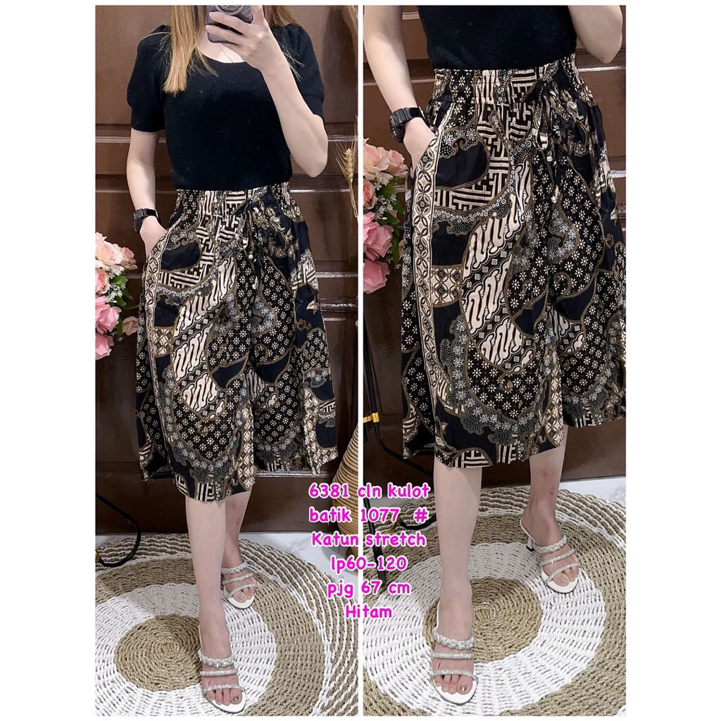 kulot batik / kulot rok