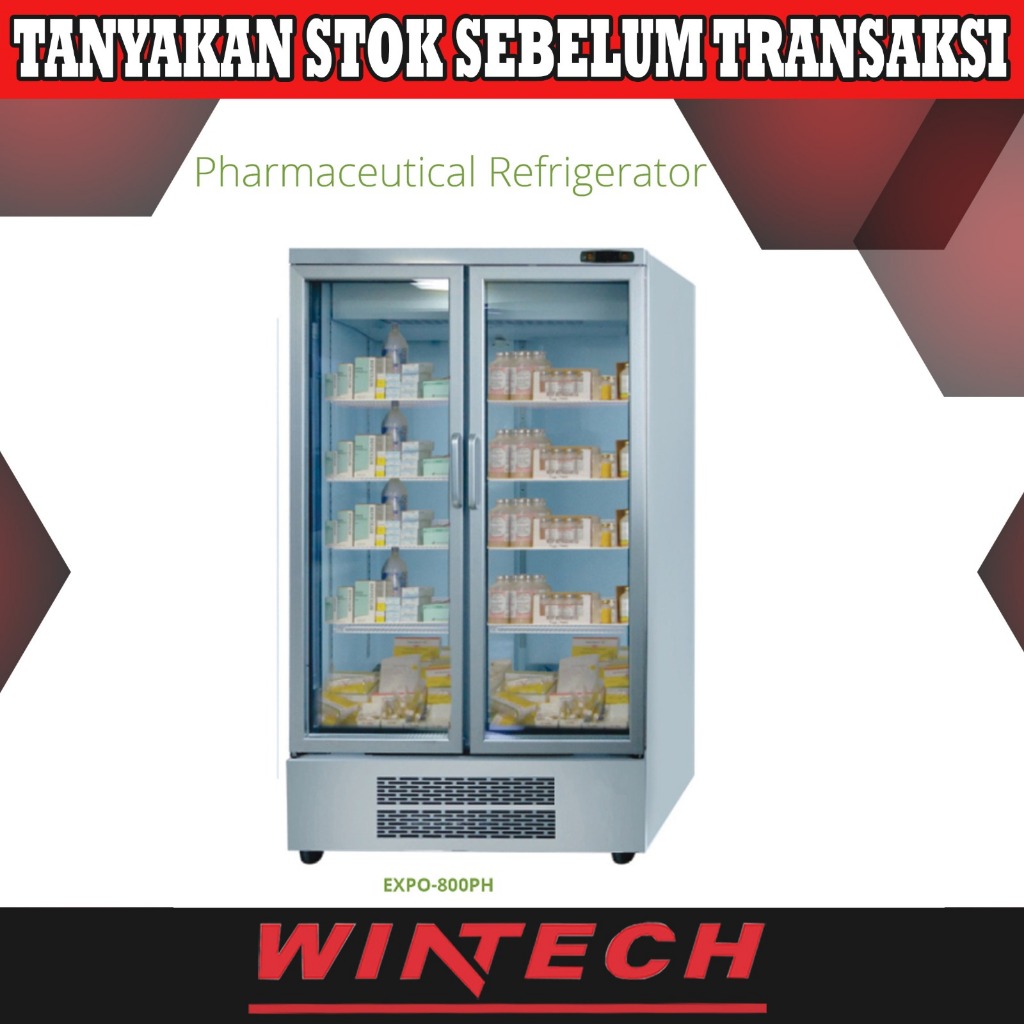 Gea EXPO-800PH Pharmaceutical Refrigerator - Kulkas Obat - Penyimpanan Obat - Kulkas Farmasi