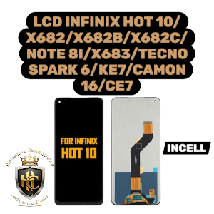 LCD Touchscreen Infinix Hot 10 X682 Fullset / LCD Infinix Hot 10 INCELL