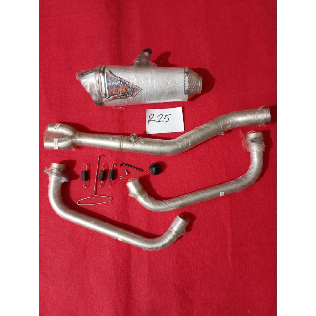 Knalpot R25 Nob1 Knalpot racing R25