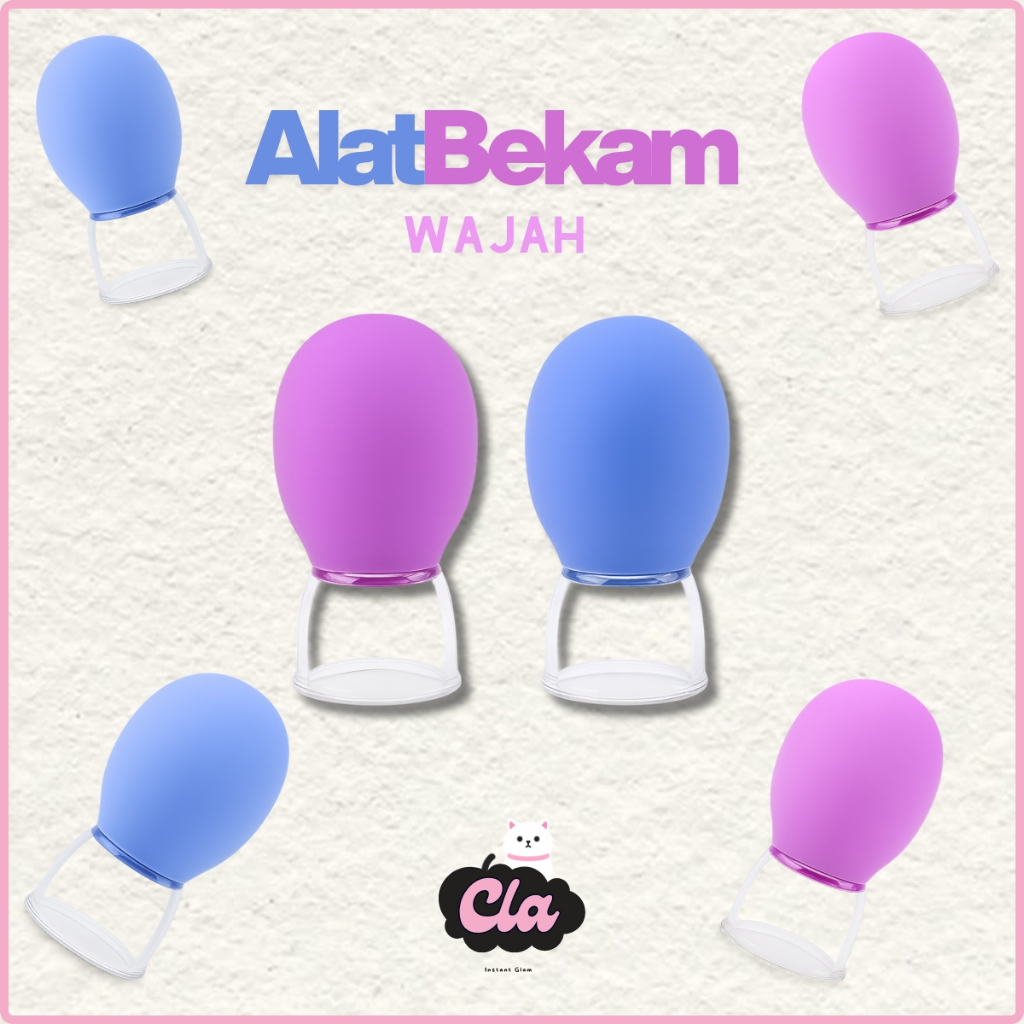 CLA - Alat Bekam Wajah Portable / Facial Silicone Cupping