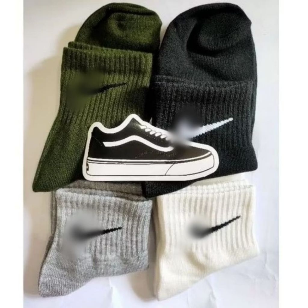 Kaos Kaki Pendek Premium - Kaos Kaki Oldschool Pendek Mata Kaki - Kaos Kaki Sport Pria dan Wanita - 