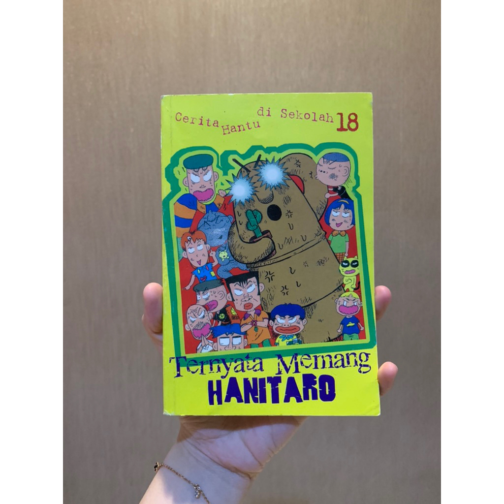 Komik cerita hantu di sekolah ternyata memang hanitaro 18