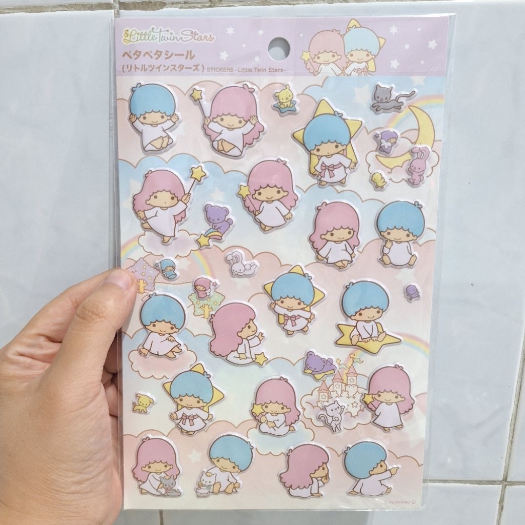 

Sanrio Little Twin Stars Petapeta Stickers