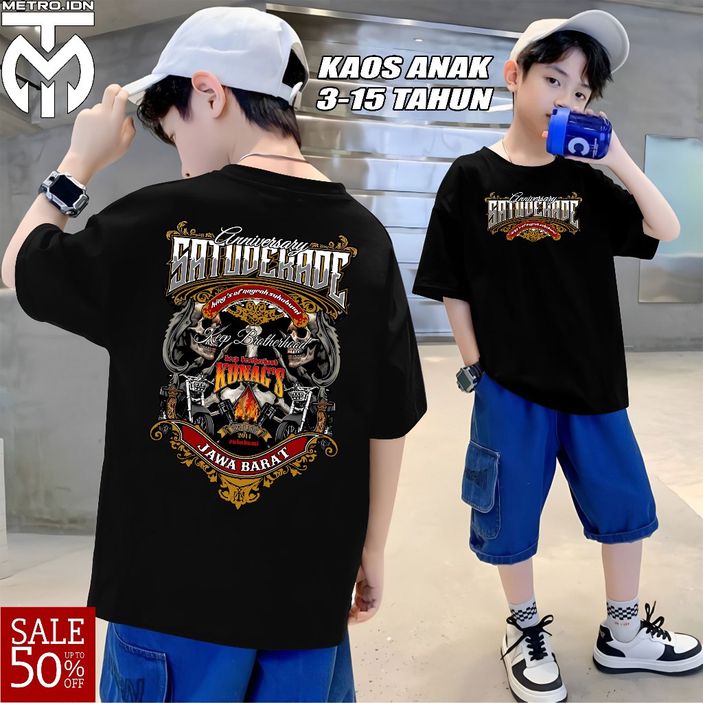 Kaos ANAK Satu Dekade Aniversary RxKing Vol 1 - Baju Satu Dekade Aniversary RxKing Vol 1 - Bahan Sem