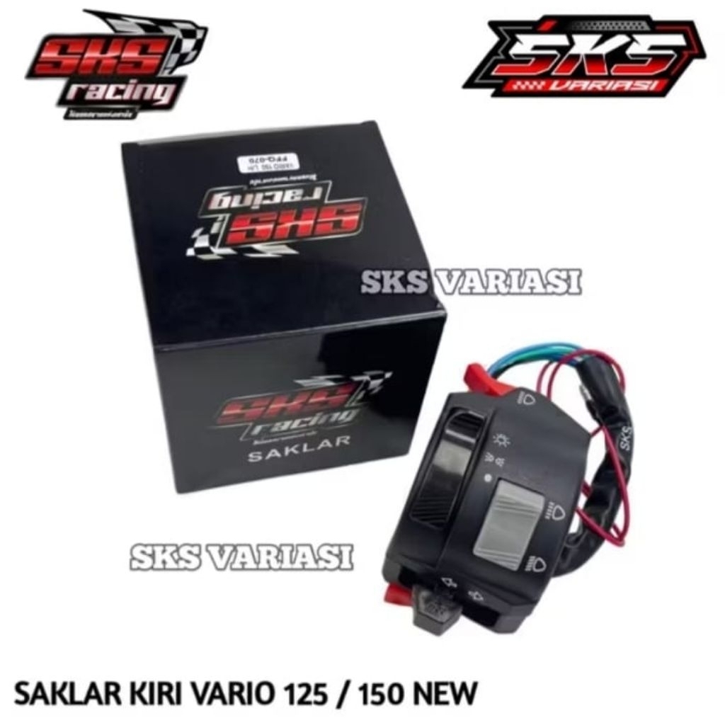SAKLAR KIRI VIXION PNP VARIO Holder Kiri Vario Saklar Kiri LH Vario 125 150 New Socket Motor Vario 1