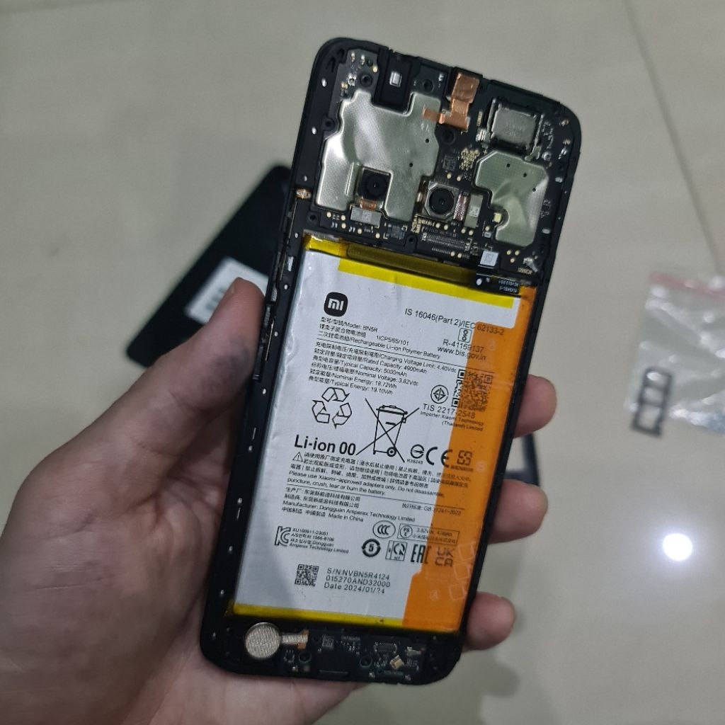 Xiaomi Redmi A3 128GB No Display | HP Rusak Layar Mati | Cocok Sparepart / Donor LCD
