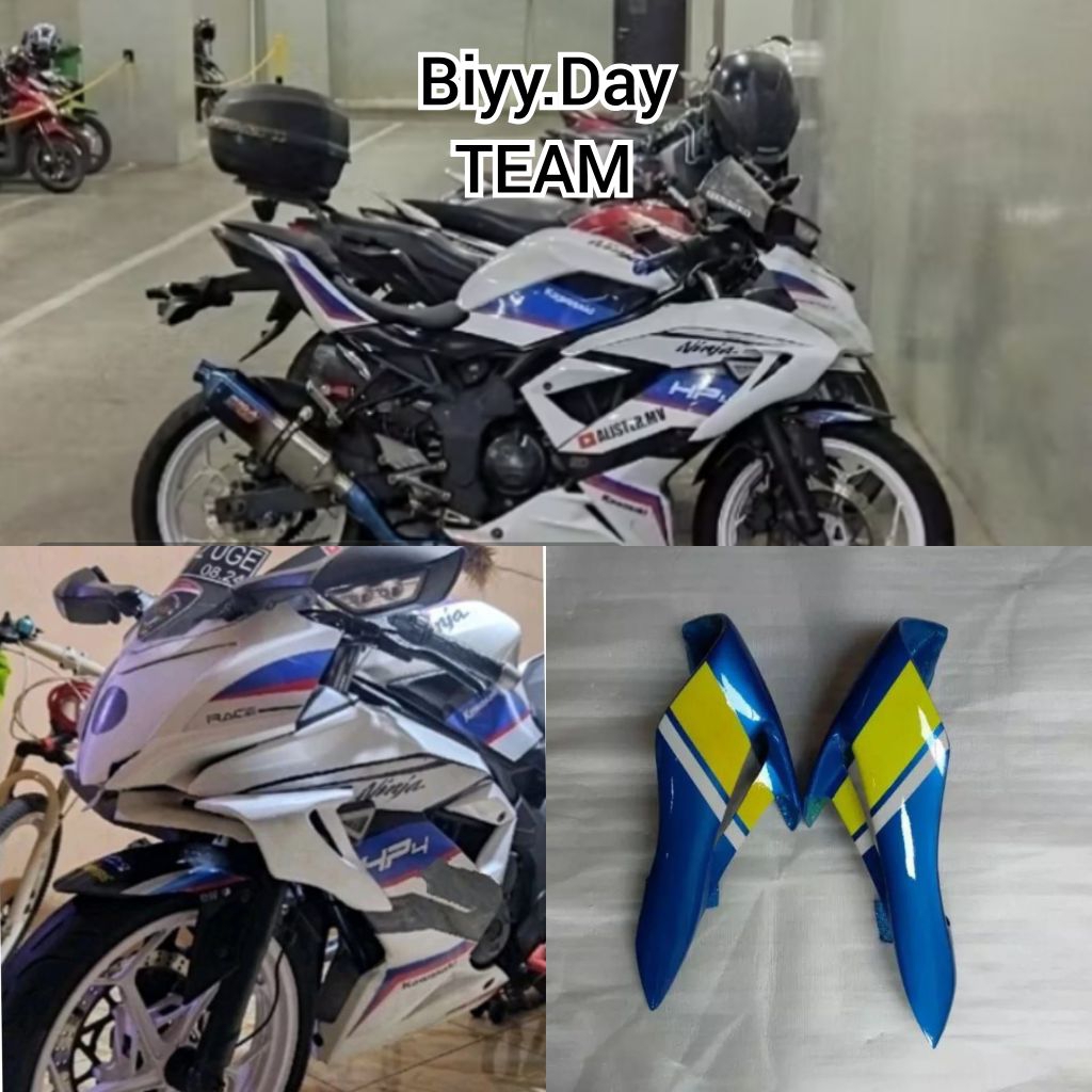 Aero Winglet Kawasaki Ninja 250 karbu z250SL model moto GP