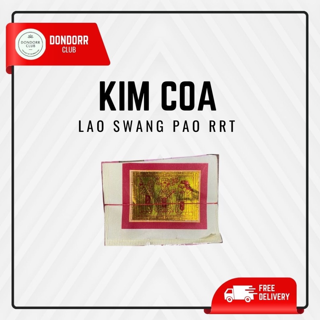 Kim Cua Kim Coa Kertas Sembahyang Emas RRT