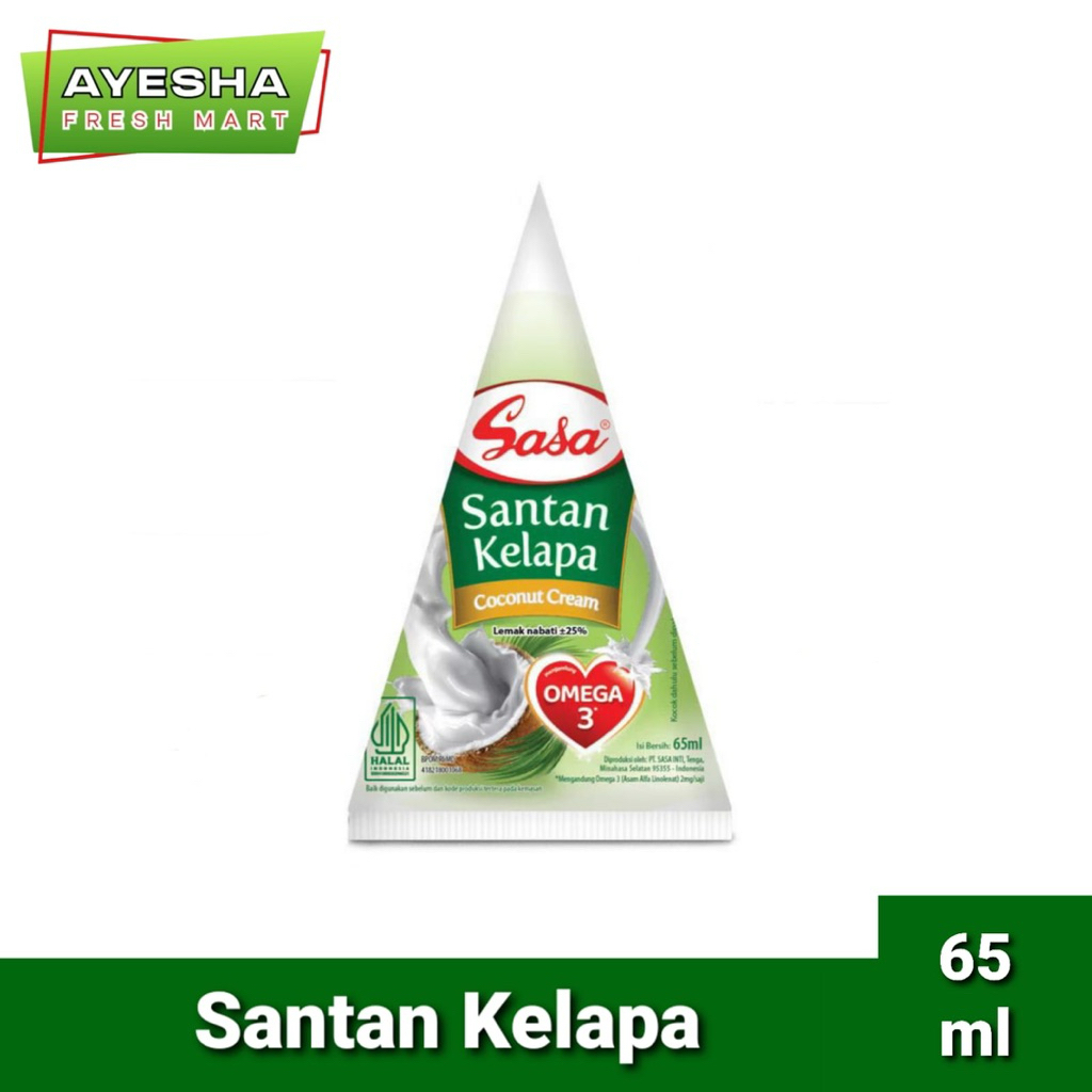 Santan Sasa.Santan Kelapa Sasa 65ml