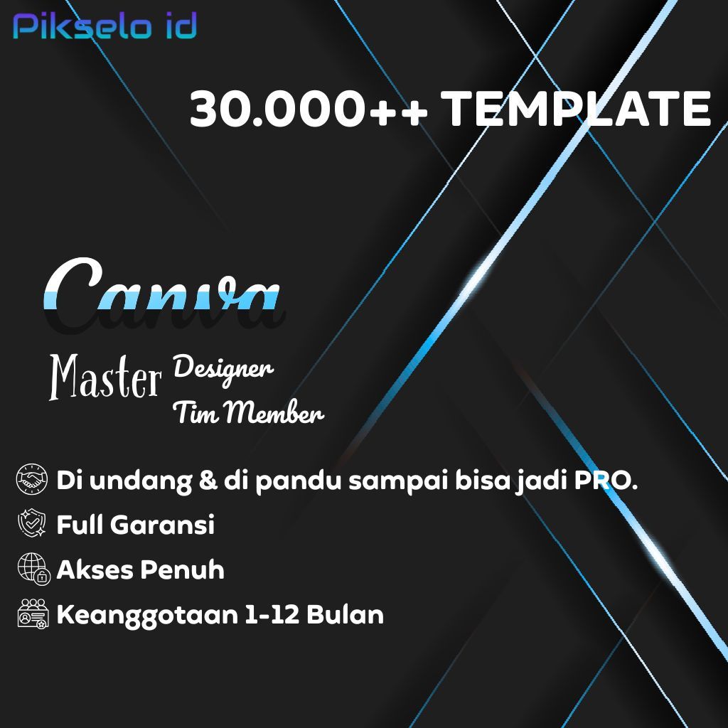 Designer 30.000++ Tamplate Canva Bundle Siap Digunakan Desain Baju Berkualitas