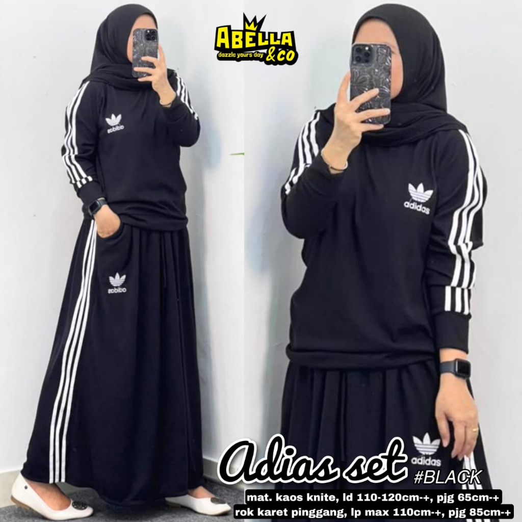 Pakaian Wanita HQ ADIAS SET From AbELLA FASHION STORE
