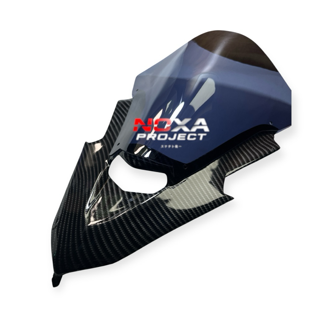Visor v2 carbon cbr150r facelift k45g 2016 2018