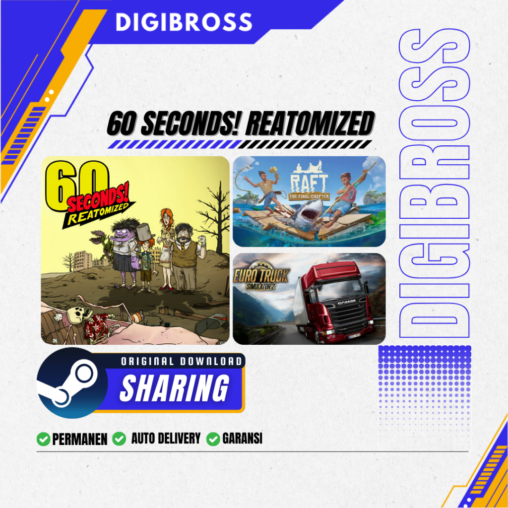 [BONUS STEAM KEY] 60 Seconds Reatomized (Sharing With Raft & Euro Truck Simulator 2) AUTO DELIVERY /