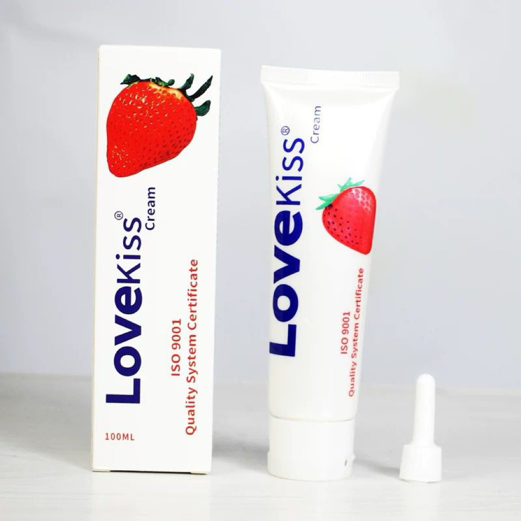 Ori Hot Kiss Lubricant Gel - Gel Pelicin Pria Wanita Rasa Cherry