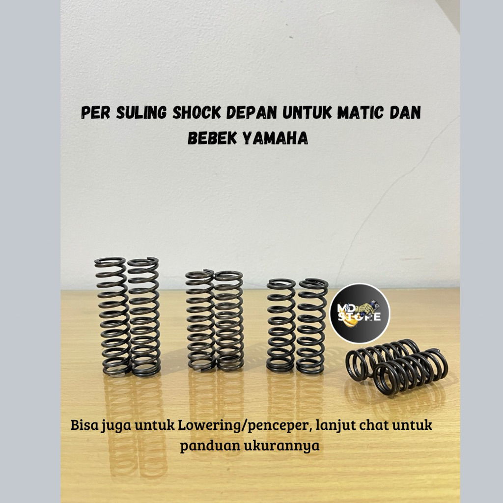 PER SULING SHOCK DEPAN PER REBOUND YAMAHA BEBEK YAMAHA MATIC AEROX OLD NEW MIO