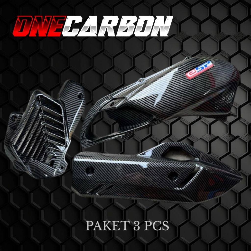 PAKET CARBON PCX 160 3 PCS paket carbon pcx 160 3 pcs paket carbon Vario new 160 PCX new 160 variasi
